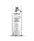 Vallejo Hobby Paint Acrylic Matt Varnish 400 Ml. Barniz Acrílico en Spray. Protección Duradera y...