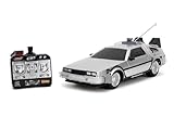 JADA – Coche Delorean de Radio Control- vehiculo teledirigido, con Funcion Turbo y luz hasta 10...