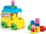 Clementoni - Clemmy Baby Autobus Peppa Pig - construcciones blanditas con Personajes Peppa Pig para...