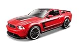 Maisto Kit de Montaje del Modelo Ford Mustang Boss 302, Escala 1:24 (39269)