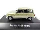 OPO 10 - Coche 1/43 Compatible con Compatible con Renault 4 GTL 1985 (AQV17)