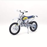 Maisto 1/12 Moto Special Edition - Husqvarna FE 501 - Bleue et Blanche