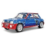 Bburago- Coche Metal Renault 5 Turbo, Color rojo, Escala 1:24 (15621088BL) , color/modelo surtido