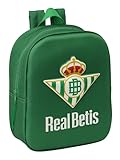 Safta REAL BETIS BALOMPIÉ 3D - Mochila de Guardería 3D, Adaptable a Carro, Fácil Limpieza, Ideal...