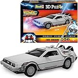 Revell 00221 'Back to The Future Delorean 3D Puzzle Rompecabezas, Multicolor