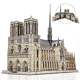 CubicFun Puzzle 3D Notre Dame de Paris Grande Arquitectura Maquetas para Construir Souvenir Regalo...