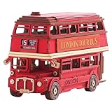 Rolife Puzzle 3D Madera London Tour Bus Maquetas para Construir Adultos Modelismo Maquetas DIY Kit...