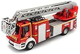 Bburago- IVECO MAGIRUS 150-E 28 Camiones de Bomberos, Color Monocolor (32001)