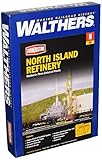 Modelismo, Inc. Isla del norte Oil refinería Kit, 8 – 1/16 x 5 '20,5 x 12,7 cm , color/modelo...