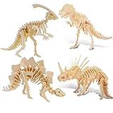 Puzzle de Dinosaurios,Rompecabezas de Dinosaurios,Rompecabezas 3D,Modelo de Dinosaurio,Maquetas para...