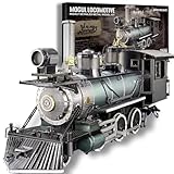 Piececool Puzzle 3D Maqueta Metal, Tren de Vapor Puzzles 3D Maquetas para Montar, Maquetas para...