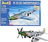 Revell-P 51D Mustang Disney Aviones Revell-P-51D, Kit de Modelo, Escala 1:72 (4148) (04148),...