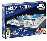 BANDAI - Eleven Force Puzzle 3D Estadio Carlos Tartiere (R. Oviedo) con Luz (EF14092)