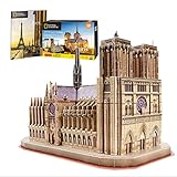 National Geographic - Puzzle 3D Notre Dame | Puzzles 3D | Maquetas para Construir Adultos Y Niños |...