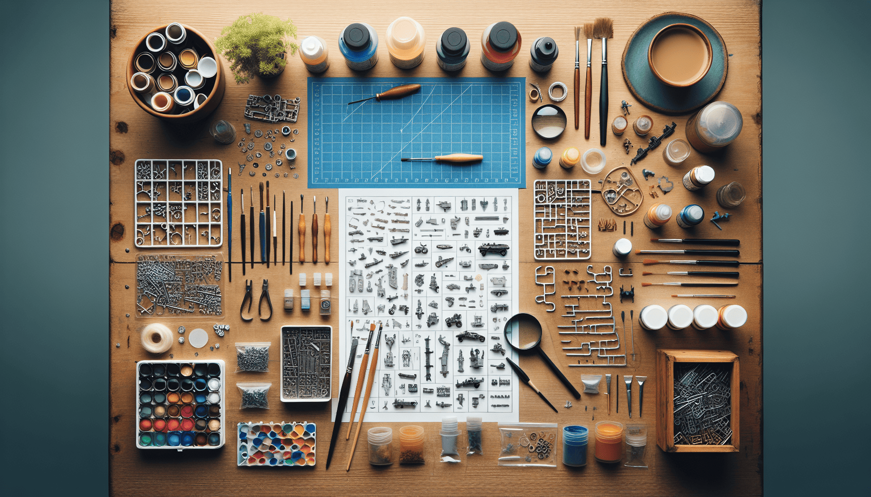 Kit De 9 Herramientas Para Modelismo Y Maquetas (Gunpla) - Incluye Alicates, Pinzas, Lima Y Más