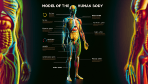 maqueta del cuerpo humano