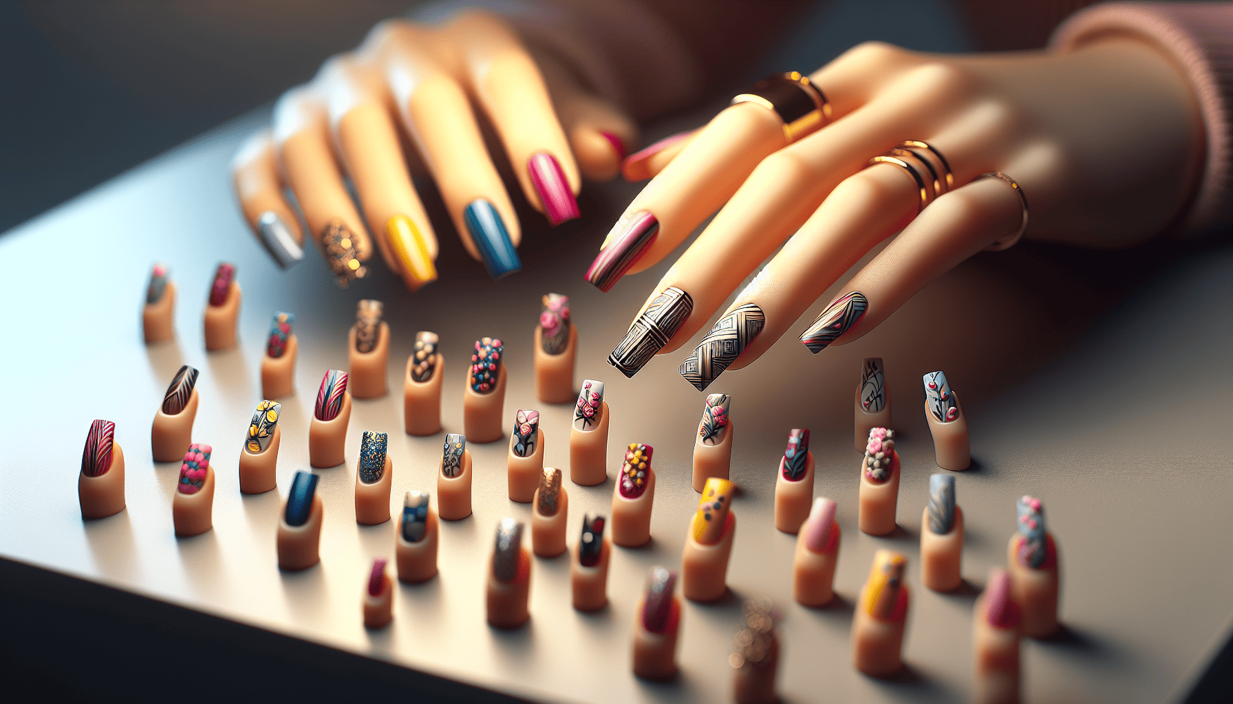 Análisis de Maquetas para Presentar Uñas Decoradas: ¡Cómprala Ahora ...
