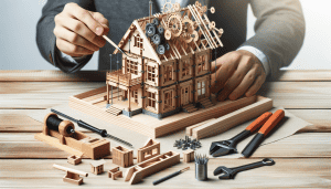 casa para armar maqueta