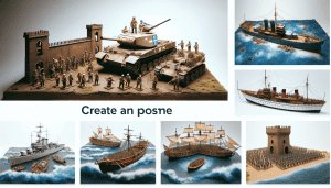 maquetas de guerra