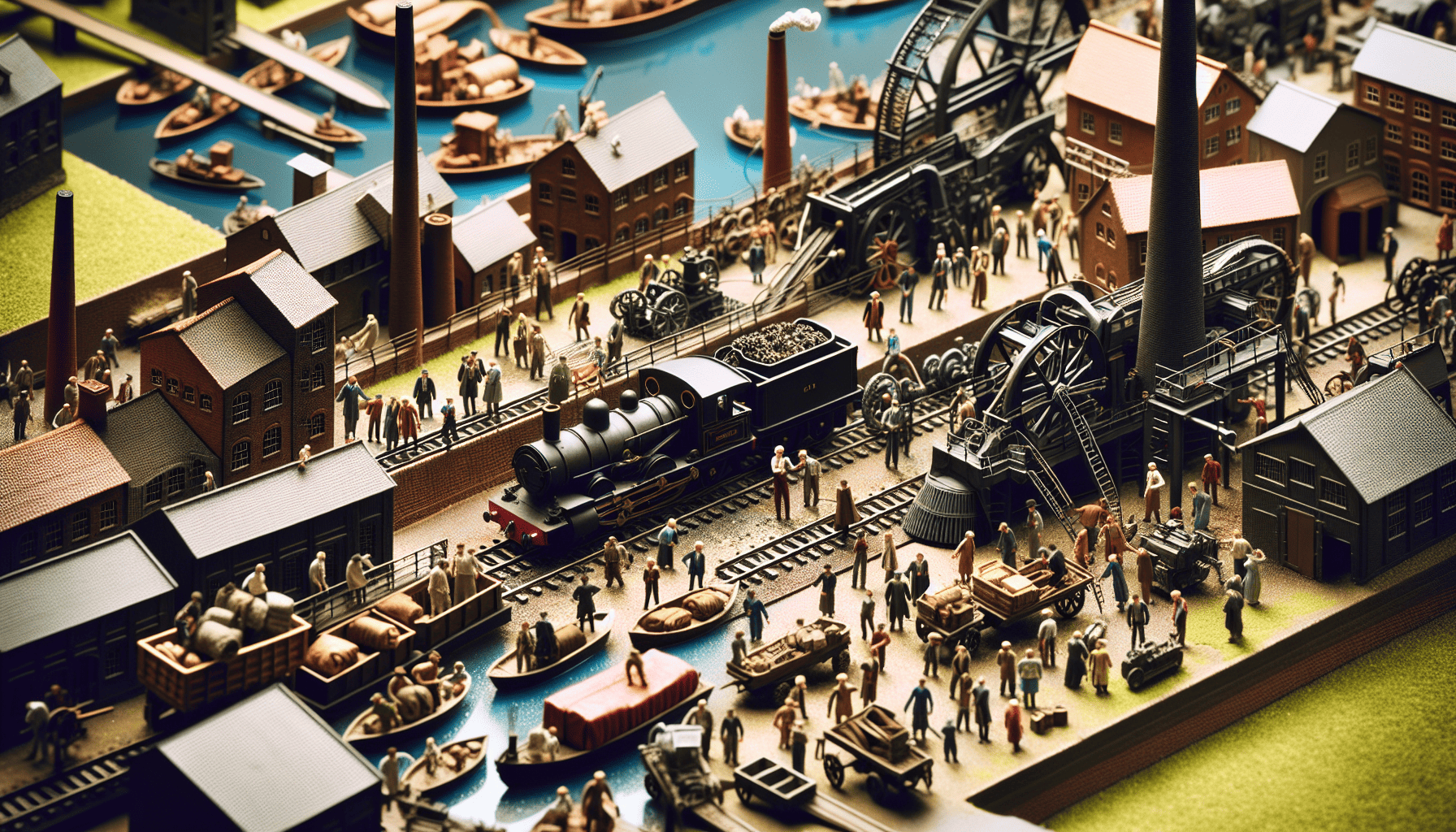 Como Se Hace Una Maqueta De La Revolucion Industrial